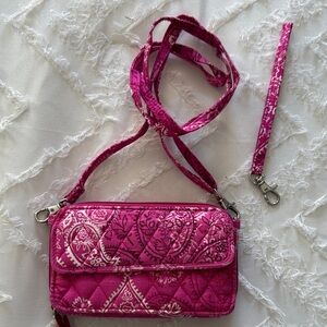 Vera Bradley Pink Quilted Purse